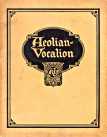 Instructions for the Aeolian-Vocalion