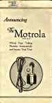 Motrola Phonograph Attachment Brochure