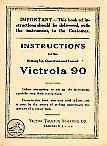 Victor Victrola model 90 manual