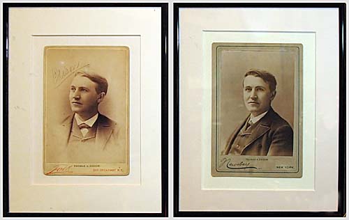 Edison Cabinet Cards