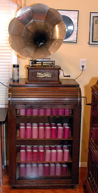 Pink Lamberts in Cabinet