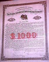 Stock certificate